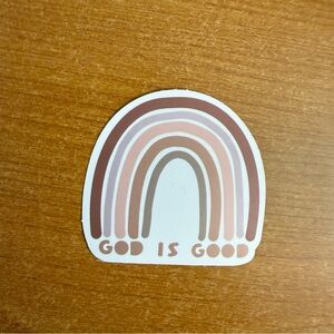 Rainbow Sticker with‎ Positive Message